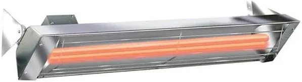 Infratech WD6024SS Dual Element 6,000 Watt Electric Patio Heater, Choose Finish Stainless Steel