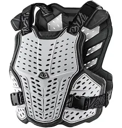 Troy Lee Designs Rockfight Solid Chest Protector-Whit<wbr/>e-XS/Small