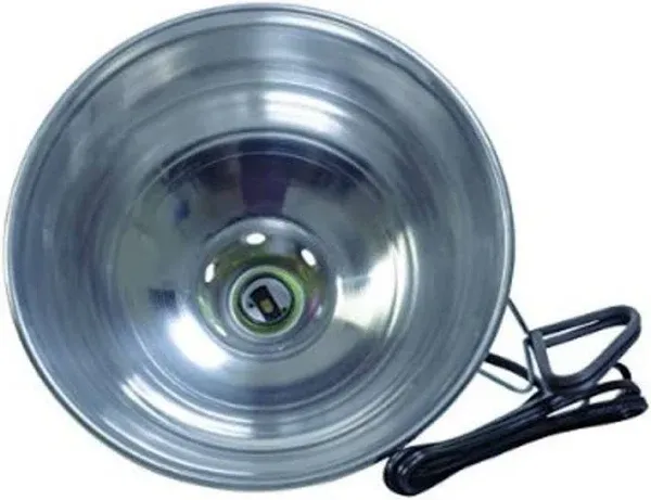 10-Inch Aluminum Reflector Clamp Lamp