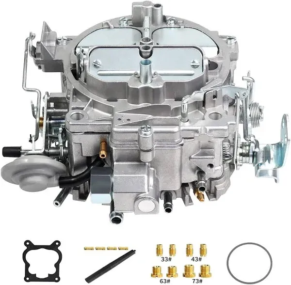 LOREADA Rochester Quadrajet Carburetor 4 Barrel for Chevy 350 327 396 400 402 427 454 Engines Car and Chevrolet GMC Trucks at MechanicSurplus.com