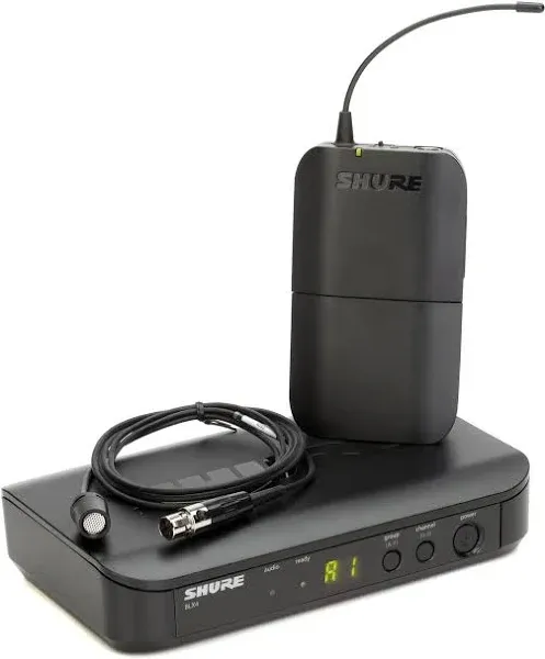 Shure BLX14/CVL Wireless Lavalier Microphone System - H9 Band