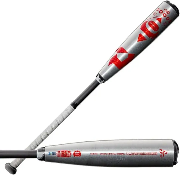 2022 DeMarini The Goods One Piece (-10) USSSA Baseball Bat: WTDXGOZ-22