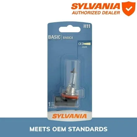 Sylvania H11 Basic Auto Halogen Headlight Bulb Pack of 1