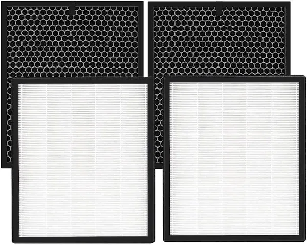 2 Pack Replacement Filters Compatible with LEVOIT Air Purifier Model LV-PUR131