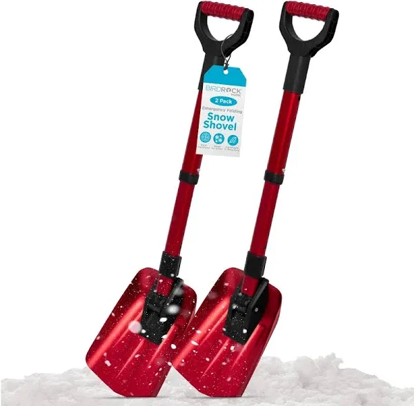 BirdRock Home Folding Emergency Snow Shovel