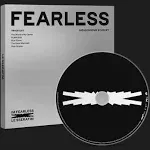 LE SSERAFIM FEARLESS 1st Mini Album Monochrome Bouquet Ver CD+Lyrics+Etc+<wbr/>Track#