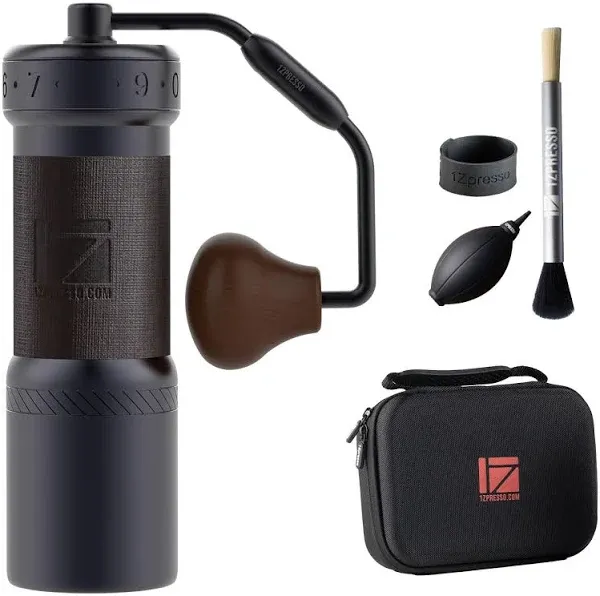 1Zpresso J-Ultra Manual Coffee Grinder Iron Gray Conical Burr