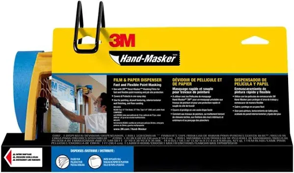 3M Hand-Masker Masking Film and Tape Dispenser Kit