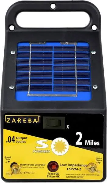 2 Mile Solar Fence Low Impedance Charger