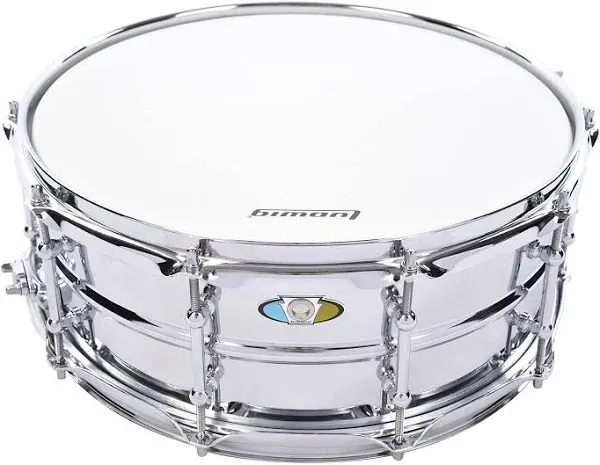 Ludwig LU5514SL Supralite 5.5&#034; x 14&#034; Steel Snare Drum