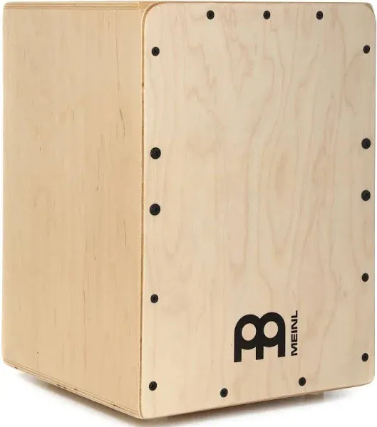 Meinl Percussion Cajon Box Drum with Internal Snares-Made in Europe-Baltic Birch Wood Compact