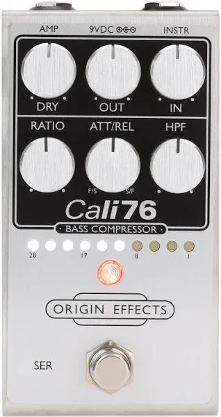 Origin Effects Cali76 Bass Compressor Pedal - Super Vintage Blue