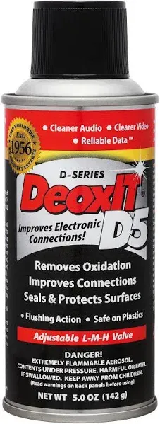 CAIG DeoxIT D5 Contact Cleaner Spray