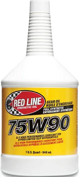 Red Line 75W90 Gear Oil 1 Quart