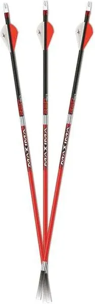 @NEW@ 12- Carbon Express Maxima Red SD 450/300 Arrow Shafts! WILL CUT TO LENGTH!