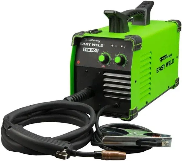 FORNEY Easy Weld 140 Amp 120-Volt Flux-Cored Wire Feed Welder (No Gas Needed)