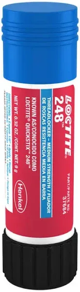 Loctite 248 Threadlocker Medium Strength