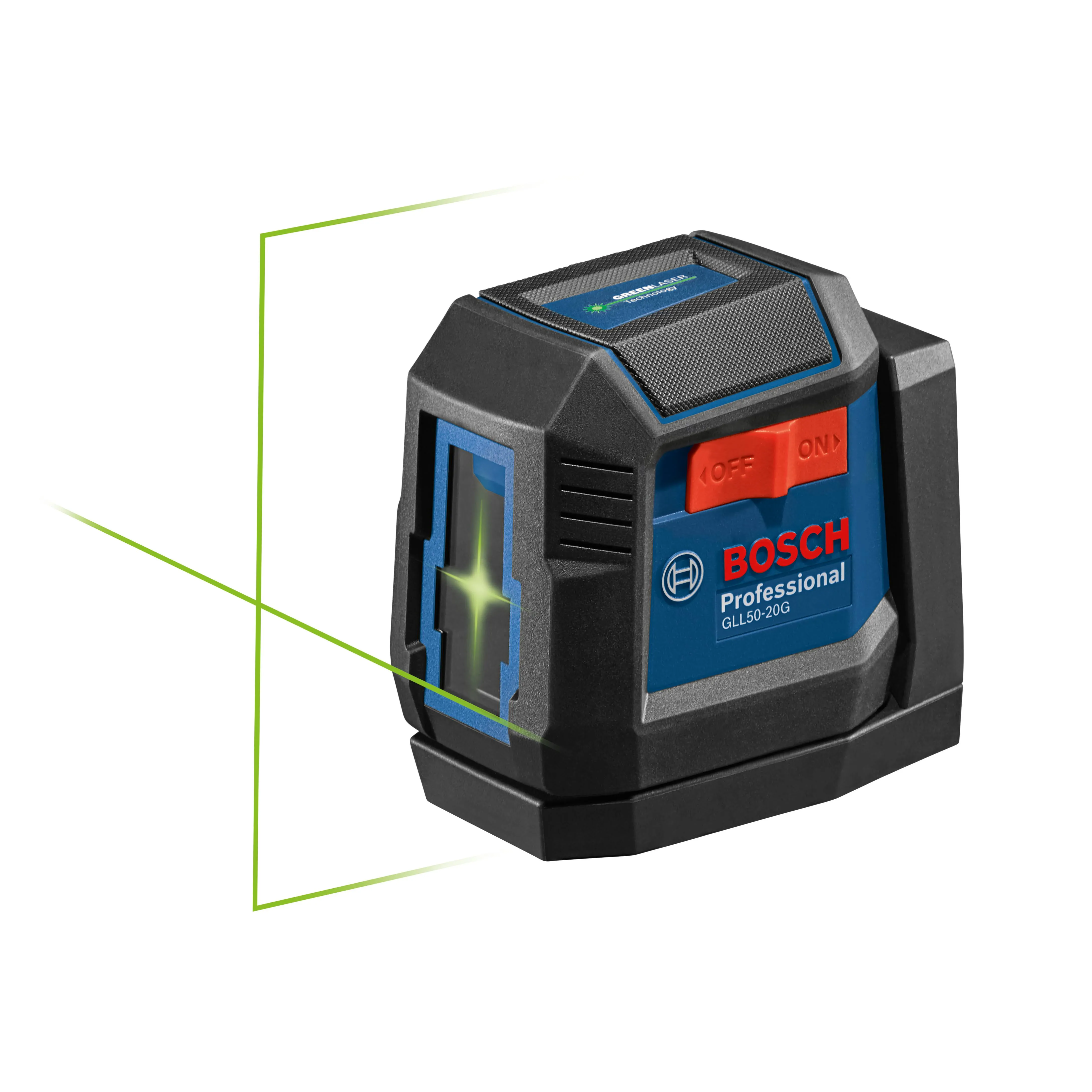 Bosch GLL50-20GL Green-Beam Self-Leveling Cross-Line Laser (Al Jlc)