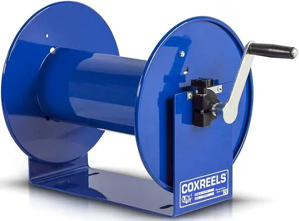 OB Coxreels 112-3-150 Compact Hand Crank Hose Reel, 4,000 PSI, Holds 3/8&#034; x 150&#039;