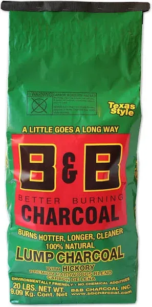 B&B Charcoal Oak Lump Charcoal