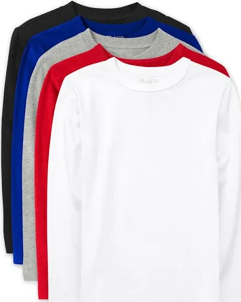 The Children's Place Boys' Basic Long Sleeve Tees