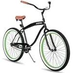 JOYSTAR Beach Cruiser Bike - 26 Inch, Single Speed, Coaster Brake, Black