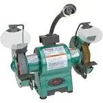 Grizzly Industrial T24463-6&#034; Bench Grinder with Work Light