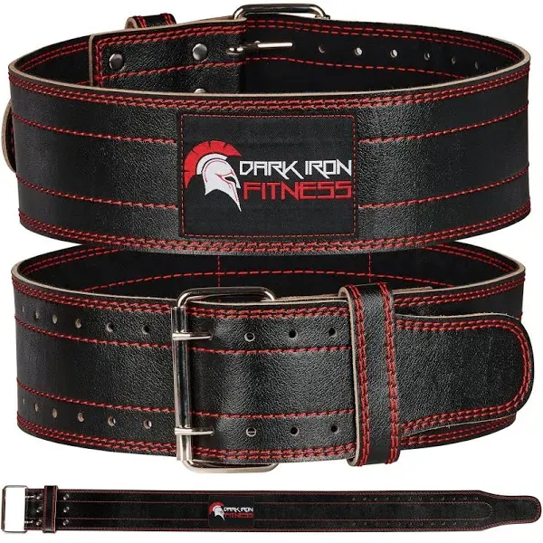 Dark Iron Fitness Weight Lifting Belt for Men & Women