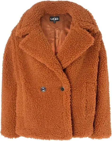 UGG Women's Gertrude Short Teddy Coat