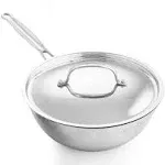 Cuisinart Chef's Classic Stainless 3 Quart Pan with Cover