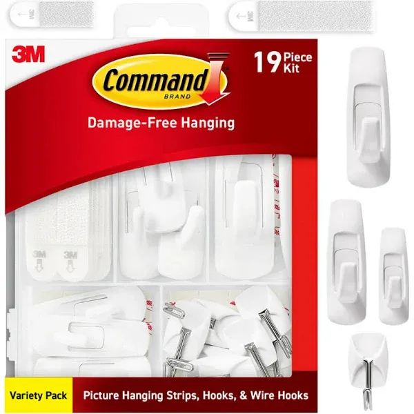 3M Command General Purpose Hooks Variety Kit