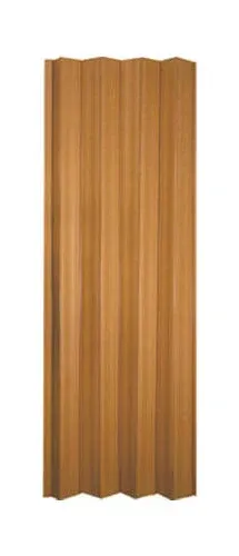 Via 36 in. x 80 in. Oak Vinyl Accordion Door