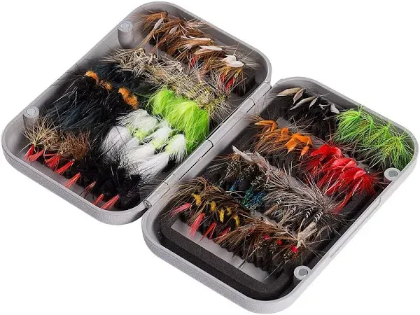 Bassdash Fly Fishing Flies Kit Fly Assortment Trout Bass Fishing