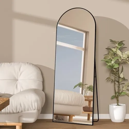 DUMOS Arched Full Length Mirror with Stand