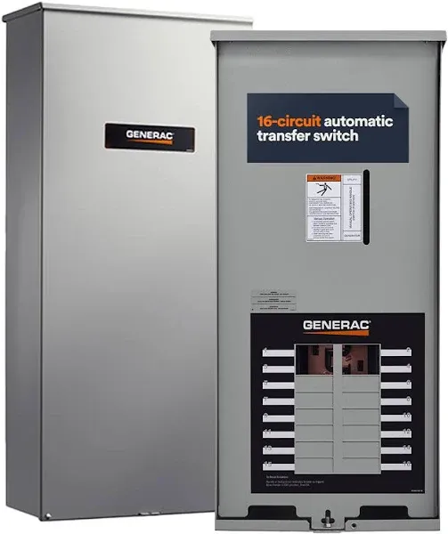 Generac 16-Circuit 100 Amp Automatic Transfer Switch