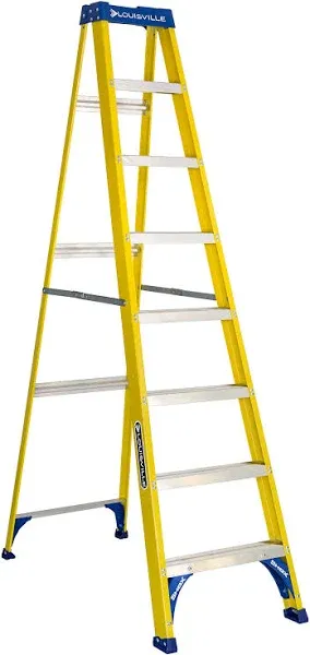 Louisville Ladder 8 ft Fiberglass Step Ladder FS2008