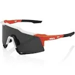 100% Speedcraft Sunglasses Soft Tact Oxyfire; Smoke