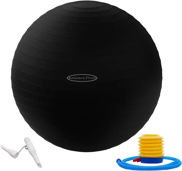 Anti-Burst and Slip Resistant Exercise Ball Yoga Ball Fitness Ball Birthing B...