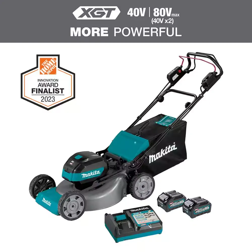 Makita GML01SM 40V max XGT Brushless 21" Self-Propelled Commercial Lawn Mower Kit