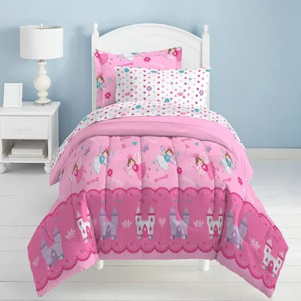 Dream Factory Magical Princess Twin Comforter Set