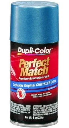 Dupli-Color BCC0386 Teal Metallic Chrysler Exact-Match Automotive Paint - 8 oz.