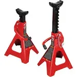 Torin Big Red Manual 6000 lb Double Lock Jack Stands T43002A