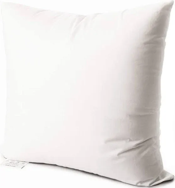 EDOW Luxury Throw Pillow Insert, Soft Fluffy Down Alternative Polyester Square