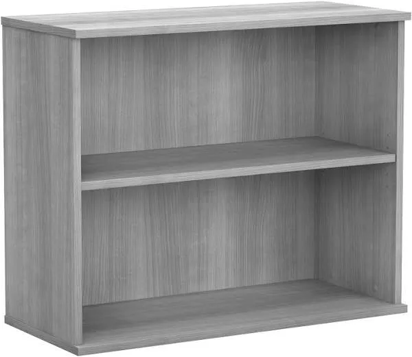 Bush Business Furniture Hybrid Small 2 Shelf Bookcase