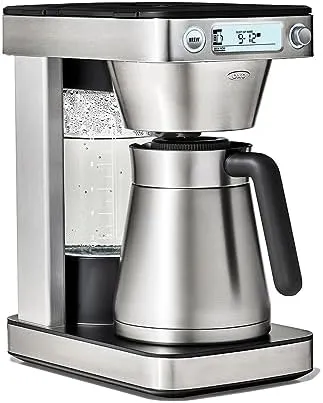 OXO Brew 12-Cup Coffee Maker with Podless Single-Serve Function,Silve<wbr/>r