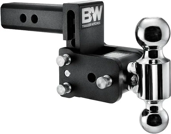 B&W TS10033B Tow & Stow Dual-Ball Trailer Hitch Mount 3" Drop