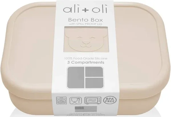 Ali+Oli Leakproof Silicone Bento Box