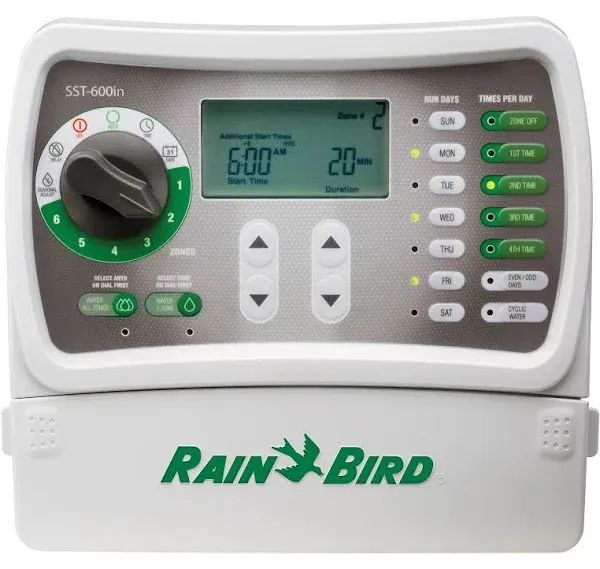 Rain Bird 6-Zone Irrigation Timer