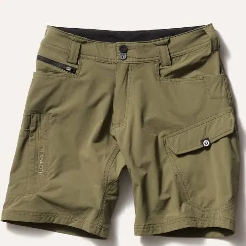 TRUEWERK Men’s Work Shorts - T1 Werkshorts, Moisture Wicking, Multi-Pocket, Tactical Cargo Shorts with 4-Way Stretch