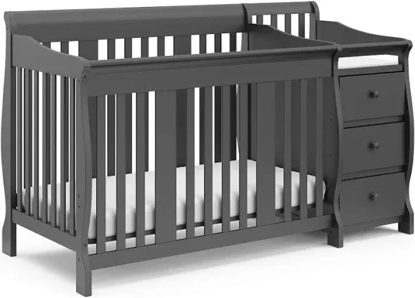 Storkcraft Portofino 4 in 1 Convertible Crib Changer - White